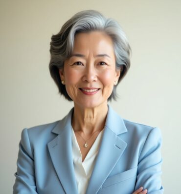 Flux_Dev_depict_a_dignified_older_Asian_woman_in_her_60s_likel_1